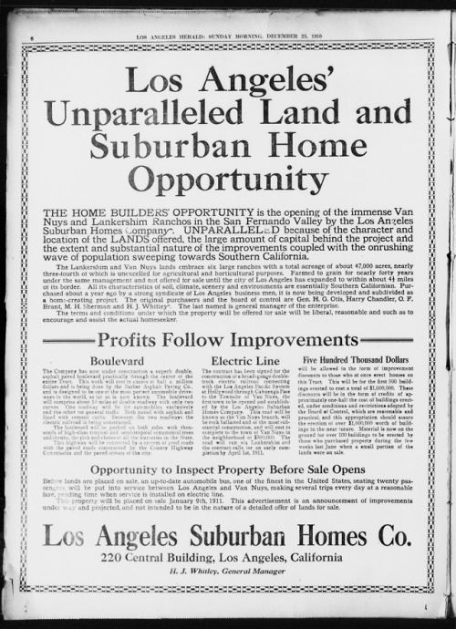Los Angeles Herald | December 25, 1910