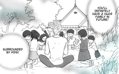 luna-lowell:  You’ll definitely have a huge family in Future! Serrounded by kids! 