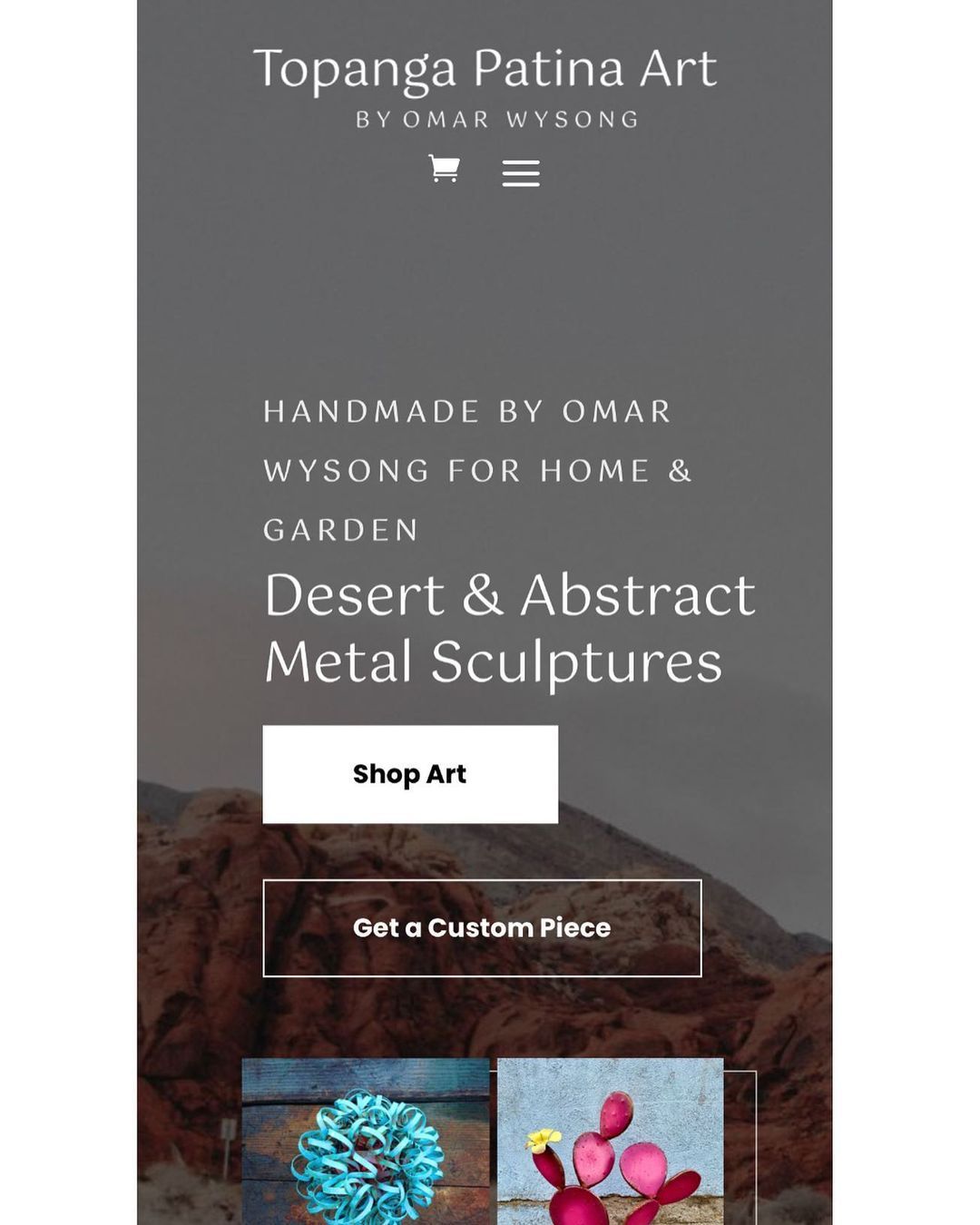 Hi everyone! Please visit my new website Topangapatinaart.com for your genuine desert metal sculpture. The real work! Thanks so much for all the support! #topangapatina #metalart #sculpture #desertlove #desert #rusticart #rusticsculpture #metalwork...