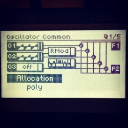 glidepro:  #waldorf #blofeld #graphics #synthesiser