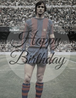 4Fabregastasticxavi6:  On This Day… 69 Years Ago… A Legend Was Born… We Are