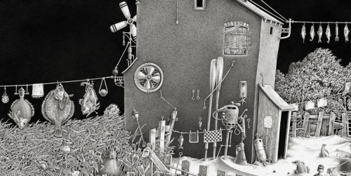 Einar Turkowski German illustrator, winner of the Biennal of Illustration Bratislava (BIB) in 2