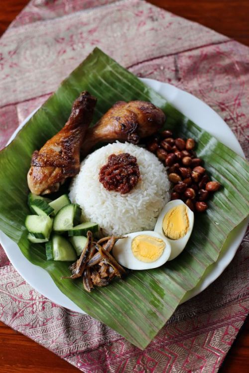 Nasi Lemak (Malaysia) | Recipes from Around the Globe | Pinterest