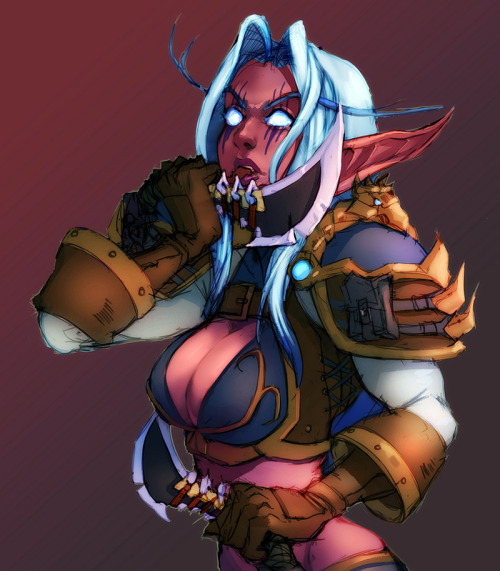navrashf:  My rogue~ a bit older, was playing around in photoshop trying to figure it out. 