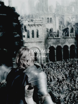 tyelperiinquar: alphabet: characters of middle earth → boromir but in gondor in after-days it long w