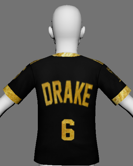 OVO Drake Jersey| Saucedshop &amp; Saucemiked- Recolorable (expect for overlays)- Young Adult/Ad