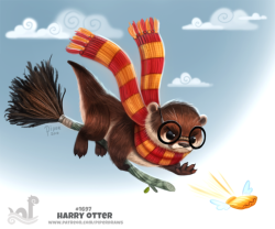 cryptid-creations: Daily Painting 1697# Harry