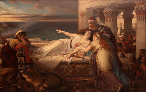 La Mort de Didon (The Death of Dido) by Joseph Stallaert (1872)