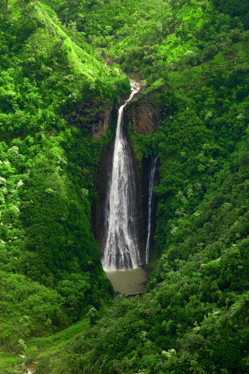 vurtual:  Manawaiopuna Falls (by Nathan C Wade)  super tropical blog - vanillaa-sunshine :)