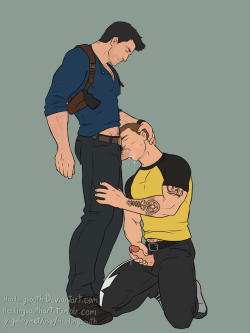 headingsouthart: Nathan and Cole Its been
