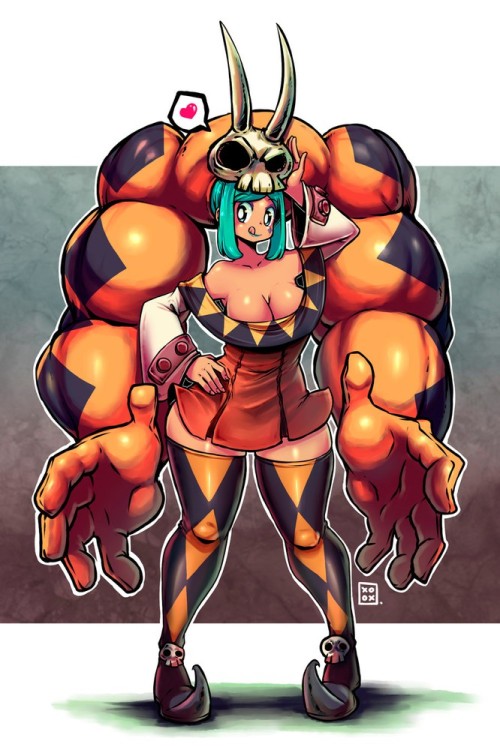 sweet666return:  Cerebella ( Skullgirls ) adult photos