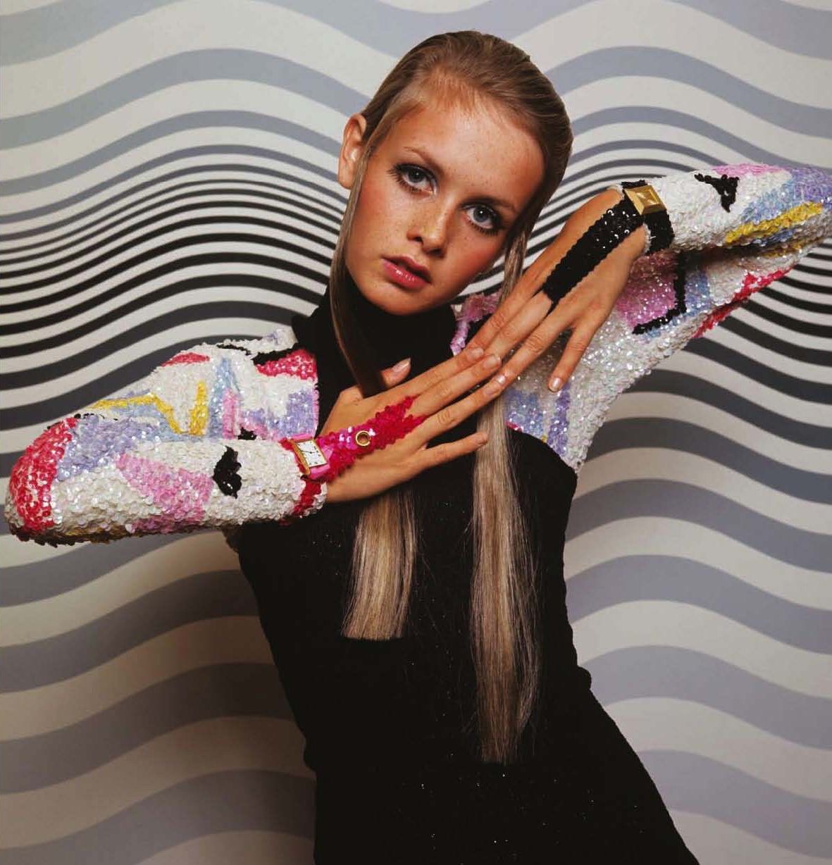 1960s supermodel twiggy