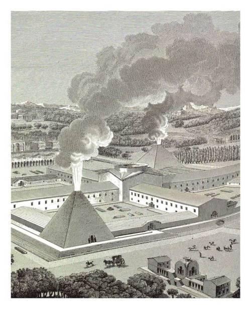 Ideal City Gun Foundry. France1775-179. Claude-Nicolas Ledoux