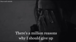 boys-and-suicide:  I don’t see any other options sometimes 