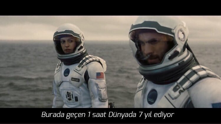 Burada geçen 1 saat...