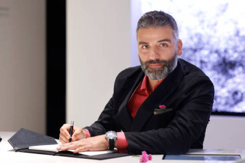 nkp1981: Oscar Isaac during the Montblanc House opening, May 10th 2022Photos: Franziska Krug