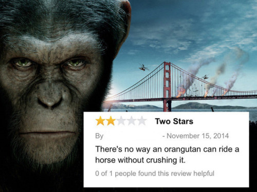 buzzfeed: Unhelpful Amazon Movie Reviews 