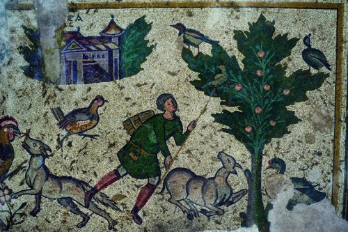 Mosaic from Germanicia, at the Kahramanmaraş Museum. Germanicia, beneath the modern city of Kahraman