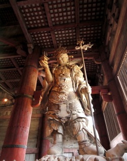 organicbody:  Vaisravana statueTodai-ji, Nara Japan
