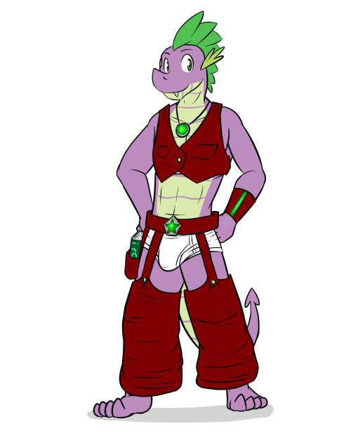 Spike - RPG Version Spike is an intermediate level mage, or more accurately an anti-mage, bolstered by his own natural affinity for magic and his resistance to it.  His offensive spells are fire based, being a dragon and all, but have magic nullifying