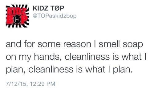 twentyoneowlets: TØP AS KIDZ BOP SONGS Best Twitter ever