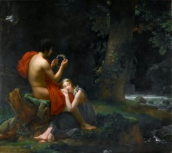 dekehlmark:    Baron Francois Gérard (1770 - 1837), Daphnis &amp; Chloé - 1824  