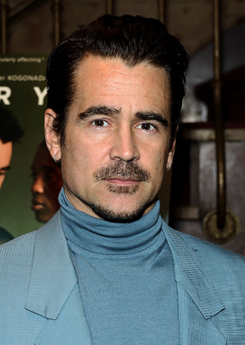 colinfarrelldaily:COLIN FARRELL @ The NYC Special Screening of ‘After Yang’ • February 28th, 2022