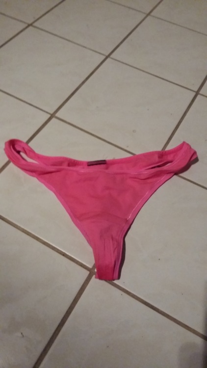 What would you do, when you find these complete wet Thong? Fuck, it Smells really bad like strong ur