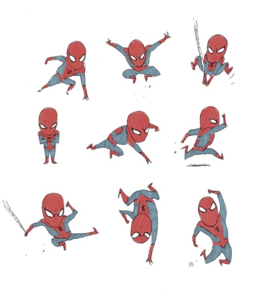 jedavu:   Adorable Mini Versions Of Superheros And Super-Villains by Canada-based illustrator and an