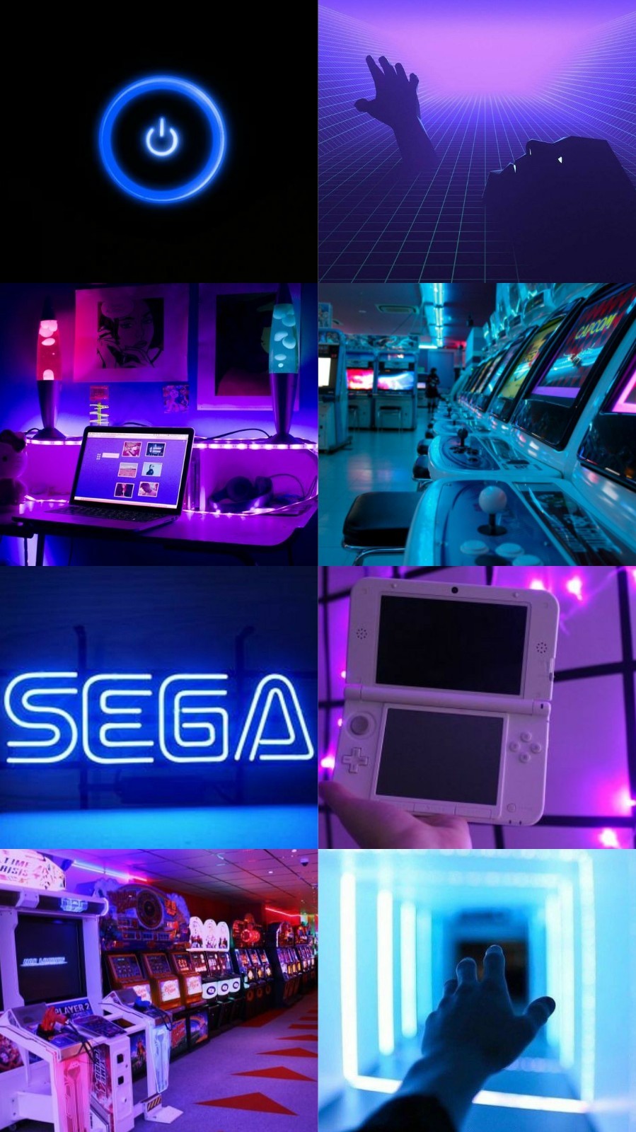 Aesthetic Wallpapers — Purple and Blue Gamer Aesthetic ...