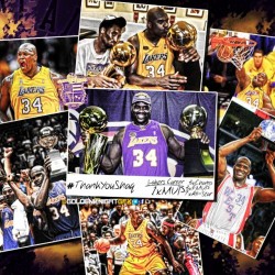 eamonsayed:  #Shaq #Lakers #32 #Legend 