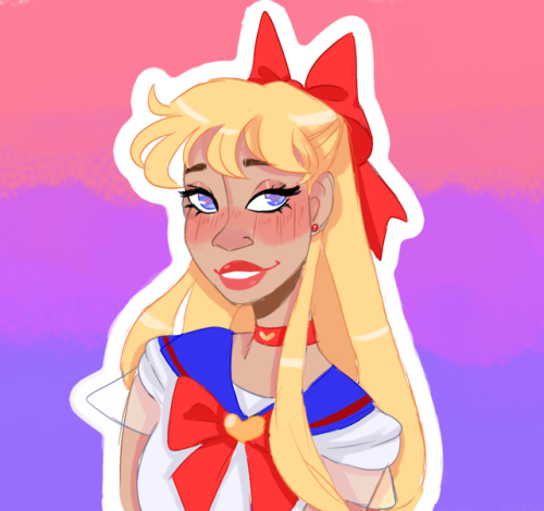 vrronica-sawyer: Some Sailor Venus bi and doe bi icons! Couldn’t decide if I wanted to draw he