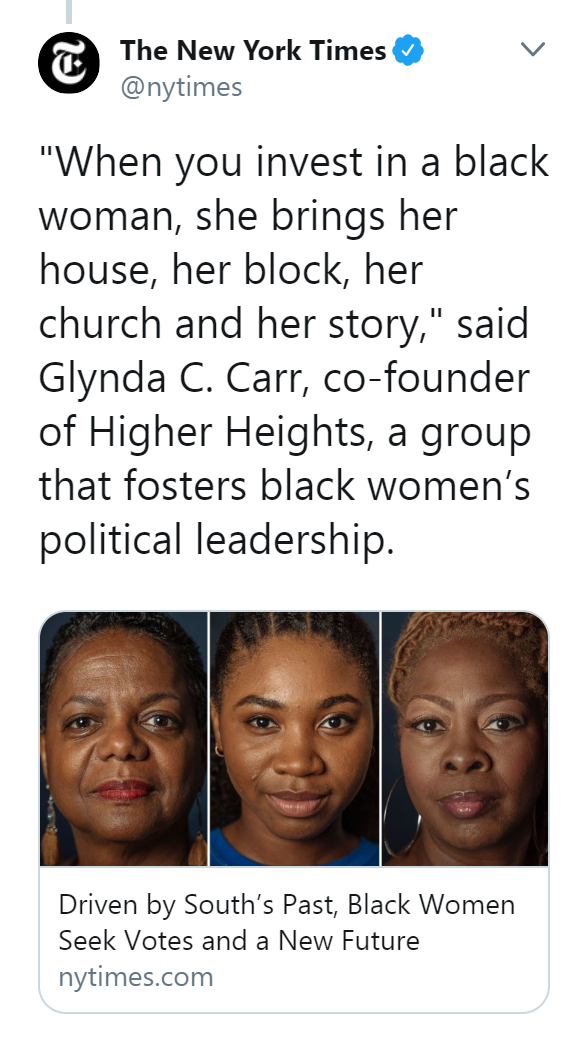 alwaysbewoke: posting to share the great work these black women are doing. NOT to