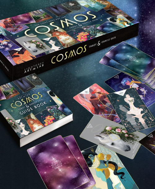 xxdovelin:Preview of my piece for COSMOS’ Tarot &amp; OraclePRE-ORDER OPENLIMITED EDITION BOXED SET 