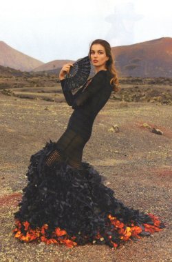 runwaydoll:Andreea Diaconu for Elle Russia