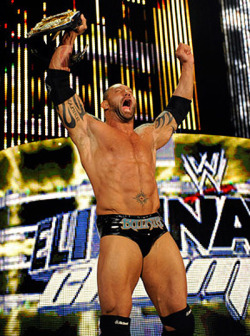 fishbulbsuplex:  WWE Heavyweight Champion Batista
