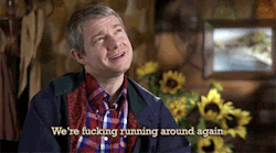 breathingsboring:  Martin Freeman once again talking about how terrible it was to work on The Hobbit. 