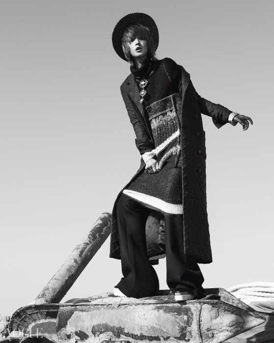 koreanmodel:  Kang So Young by Kim Young Jun for Vogue Korea November 2014 