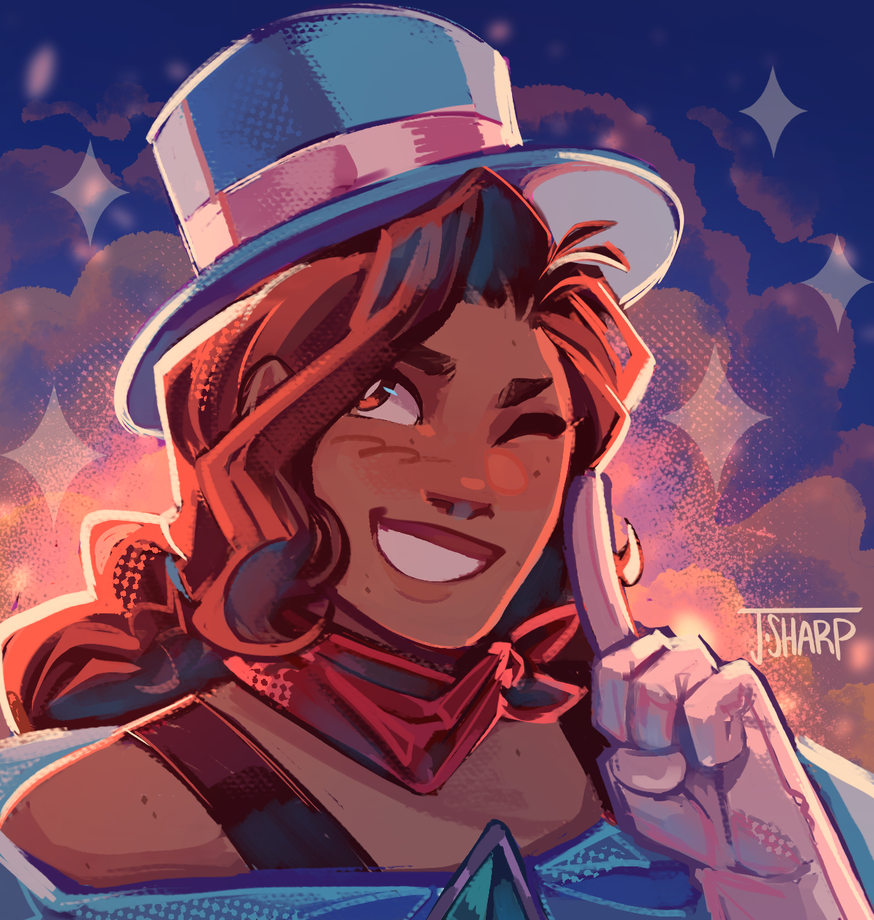 have you seen my daughter Trucy Wright? now you have :]  timelapse video under cut!