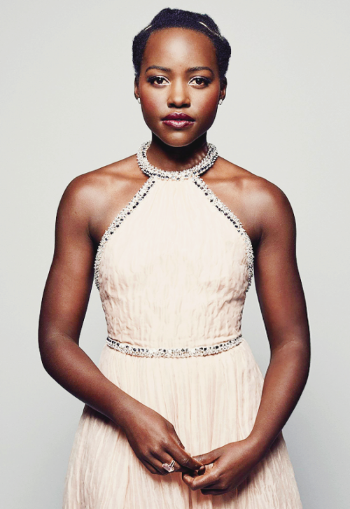 Lupita Nyong'o poses for a portrait by Erik Tanner at the 76th Annual Peabody Awards at Cipriani Wal