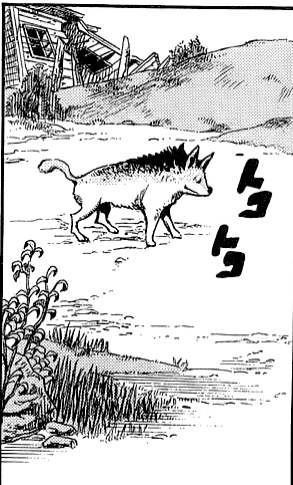 higgzorz:  the best thing about araki dogs is that they get progressively WORSE like look at danny in part one thats actually identifiable as a dog then u get   in part two and then  in part 3  in part 4 and we end up with  in part 8 like what happened