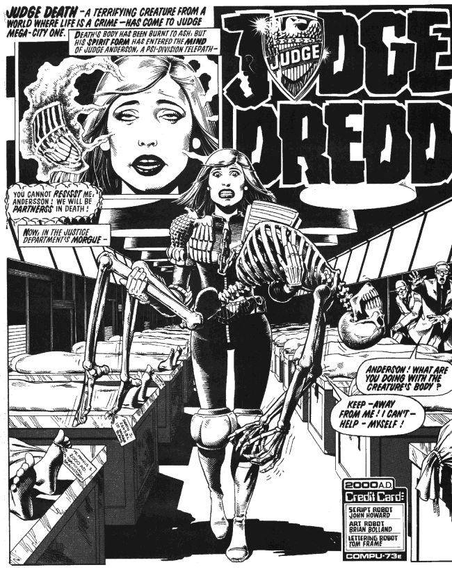 Time for a healthy dose of the brilliant Brian Bolland.