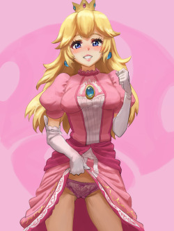 athenawyrm: Princess Peachhttp://www.patreon.com/athenawyrm &lt; |D’‘‘‘