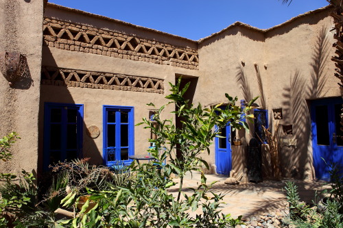 House courtyard of Morrocco