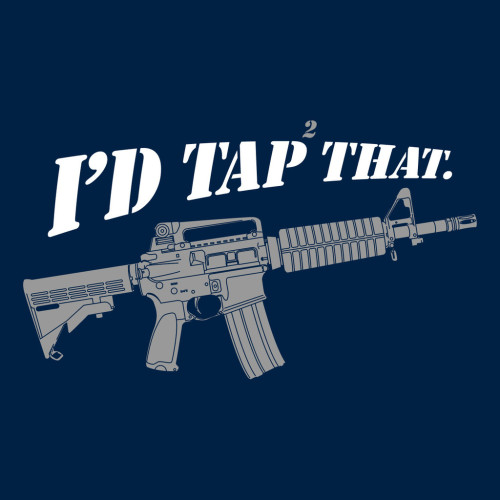 gunrunnerhell:Double TapAs much as I hate math, what I’m reading is “I’d Tap “Square” That”. Anyway,