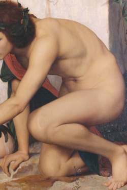 (Detail) Young Greeks Attending a Cock Fight,1846,Jean