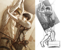 lehanan-aida:  I never drew Levi too tall