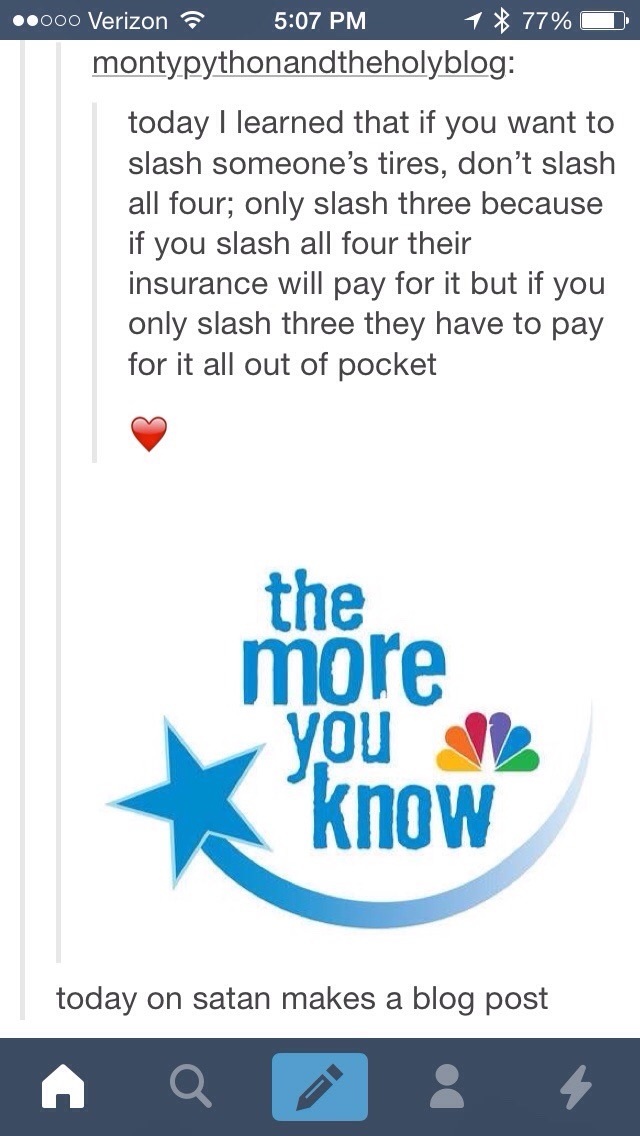 advice-animal:  Today on Satan makes a blog postadvice-animal.tumblr.com