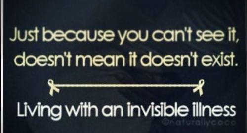 There is a lot of doctors who still believe that if they can’t see if immediately that you&rsq