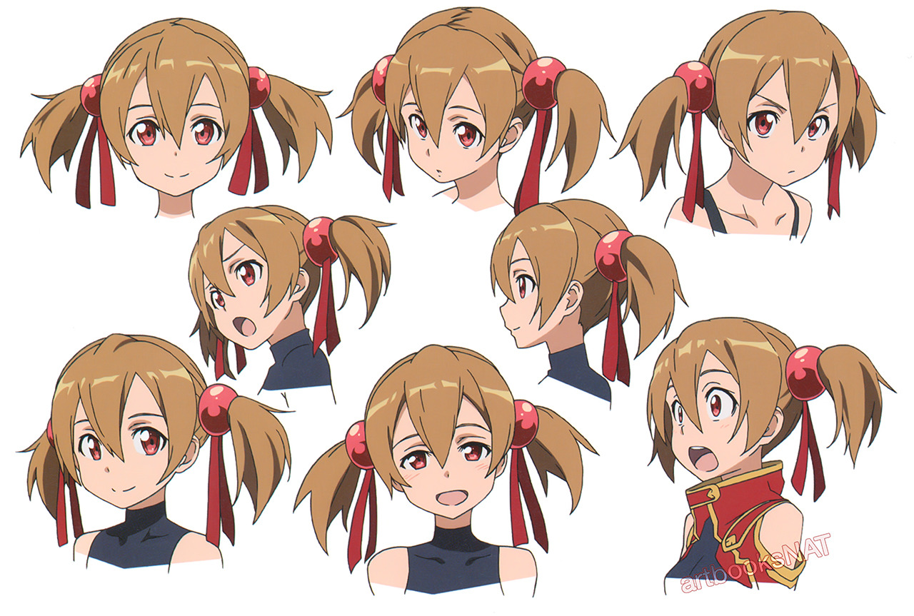 artbooksnat:  Sword Art Online (ソードアート・オンライン)Character designs